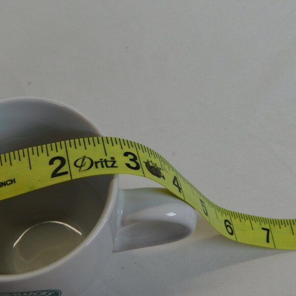 2007 Starbucks Small Logo White 6.7 oz Espresso Coffee Mug Dishwasher Safe - Picture 7 of 8